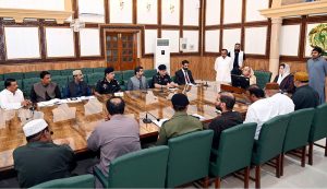 First Lady of Pakistan and MNA, Bibi Aseefa Bhutto Zardari, accompanied by Sindh Health Minister Dr. Azra Fazal Pechuho, reviewing flood preparedness measures