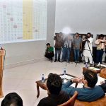 Chairman Pakistan People’s Party Bilawal Bhutto Zardari was briefed by the Secretary Irrigation Sindh on the possible flood situation at Sukkur Barrage.