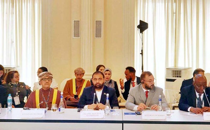 Federal Minister for National Heritage and Culture, Aurangzeb Khan Khichi represented Pakistan at the United Cultures Forum Federal Minister for National Heritage and Culture, Aurangzeb Khan Khichi represented Pakistan at the United Cultures Forum