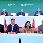 Prime Minister Muhammad Shehbaz Sharif participates in the MoU exchange ceremony of the 2nd Pakistan-China B2B Investment Conference