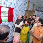 Chairman Prime Minister’s Youth Programme Rana Mashhood Ahmad Khan inaugurate the Sports Arena at National Press Club