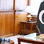 Advisor to the President of Palestine on Religious Affairs & Chief Justice of the Shariat Court Mr. Mahmoud Siddiqi Alhabash calls on Speaker National Assembly Sardar Ayaz Sadiq at Parliament House