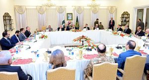 The Minister of National Defence of Turkiye, Mr. Yasar Guler calls on Prime Minister Muhammad Shehbaz Sharif.