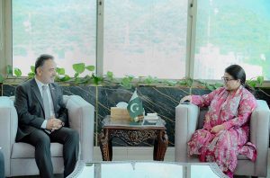 Turkish Ambassador H.E Irfan Naziroglu calls Federal Minister for IT & Telecommunication, Ms. Shaza Fatima Khawaja to strengthen ICT collaboration.