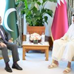 PM meets Qatari Emir: reaffirms Pakistan's all-out support; calls for end to Israel's aggression