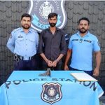 ICT Police held suspect, seize illegal pistol