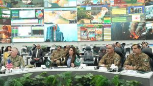 NDMA hosts US disaster experts for innovative response measures at NEOC