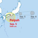 Typhoon Peipah makes landfall on western Japan