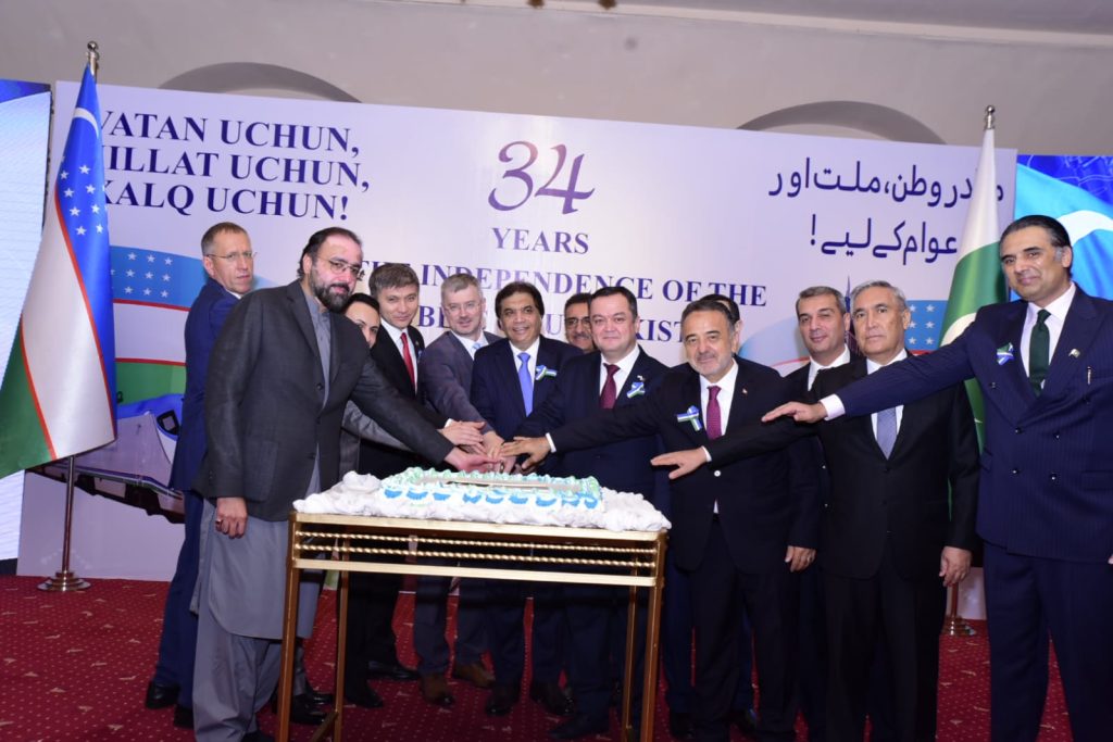 Uzbek envoy declares Pakistan a significant strategic partner on Uzbekistan's 34th Independence Day