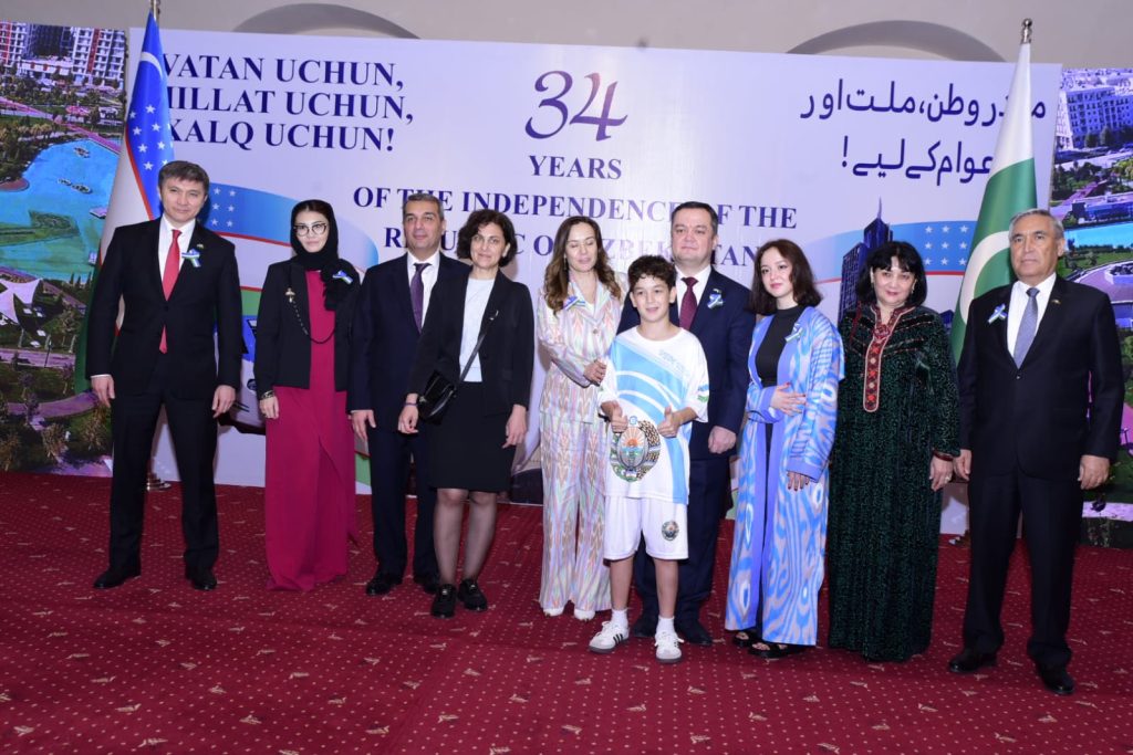 Uzbek envoy declares Pakistan a significant strategic partner on Uzbekistan's 34th Independence Day