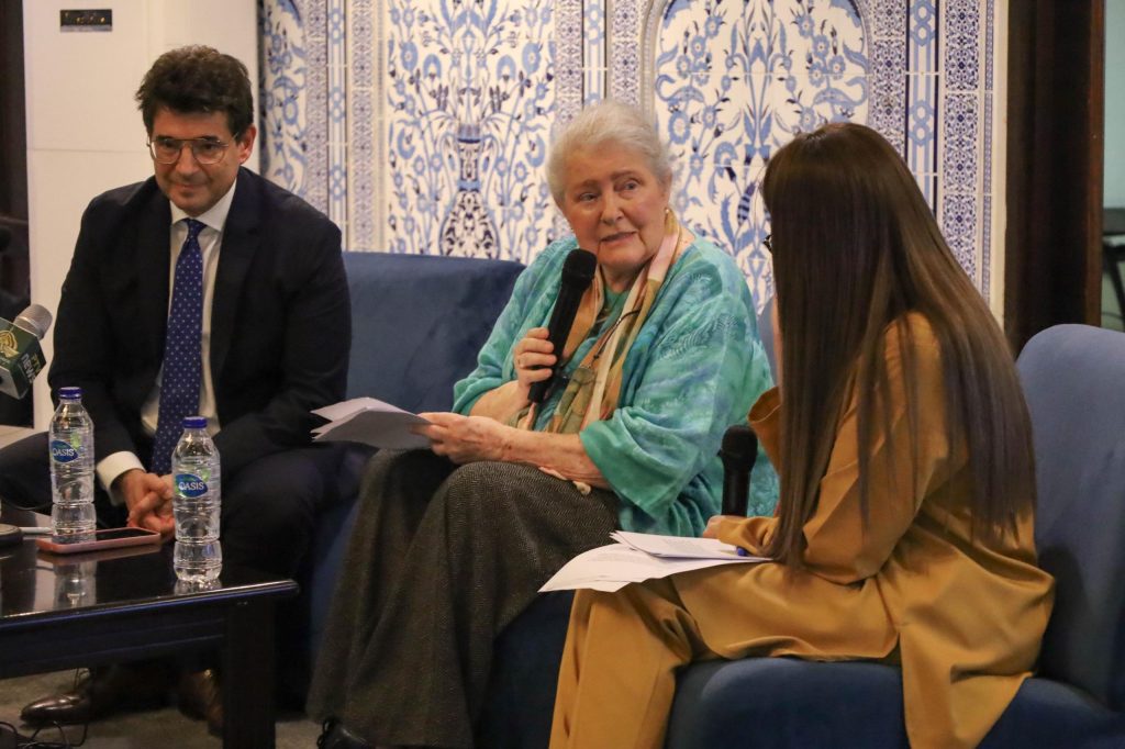 Pakistan embassy hosts talk by German historian Ursula