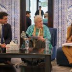 Pakistan embassy hosts talk by German historian Ursula