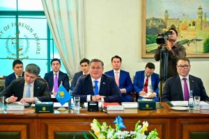 DPM/FM Dar, Kazakh counterpart review bilateral cooperation