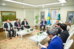 DPM/FM Dar, Kazakh counterpart review bilateral cooperation