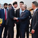 President Zardari arrives in Chengdu, China