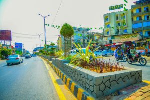 PHA continues horticulture, beautification work on Murree Road