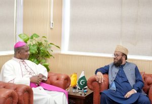 Sardar Yousaf meets Archbishop Germano Penemote, discusses interfaith harmony, minority rights