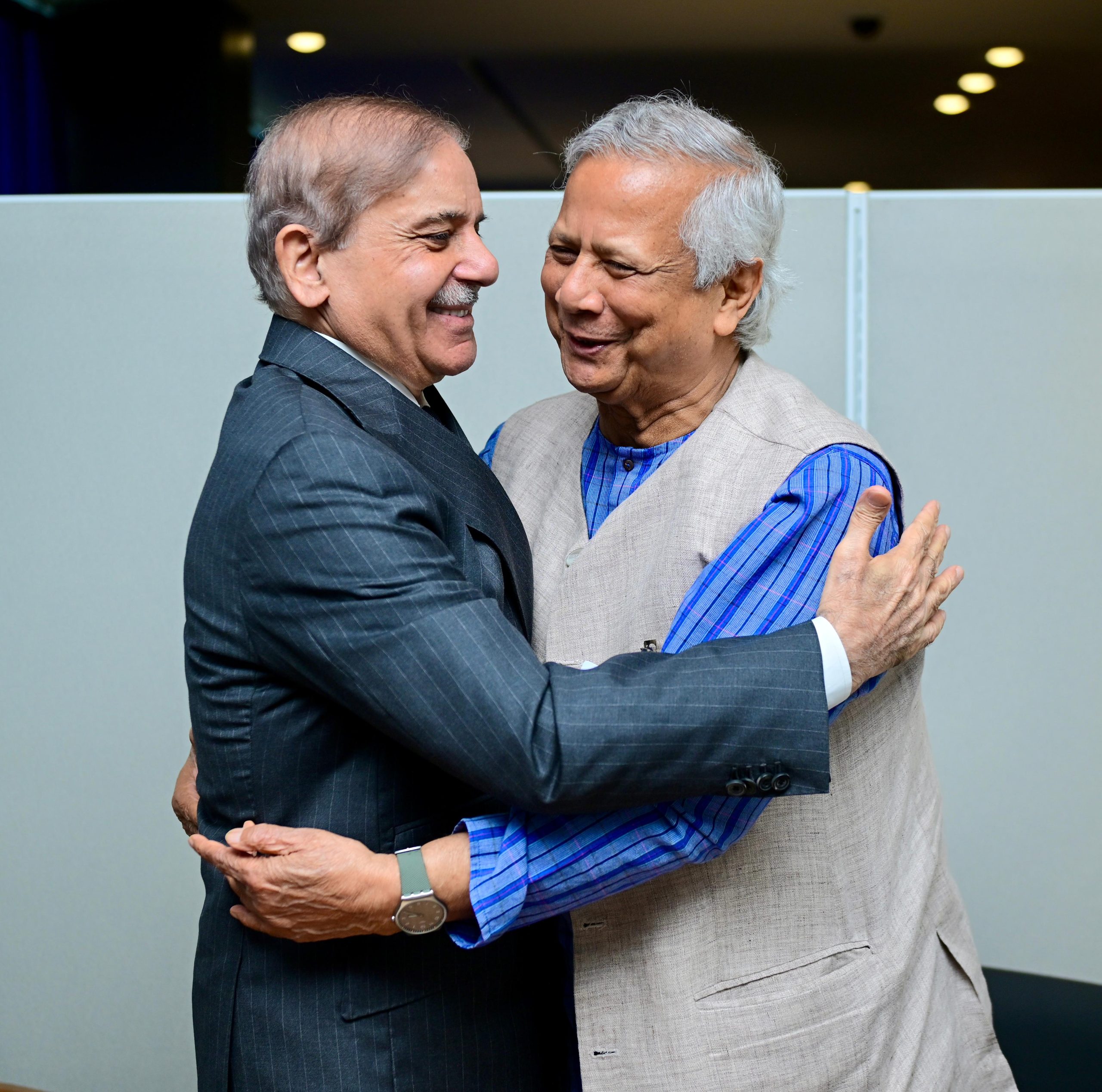 In meeting with Yunus, PM for building "constructive, forward-looking ties with Bangladesh 