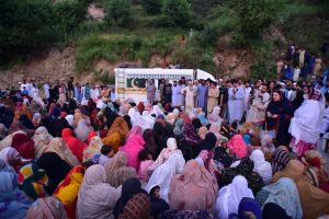 BISP Chairperson visits flood-hit areas of Swabi, Buner and Swat