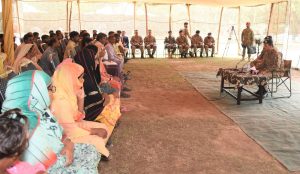 Field Marshal visits Kasur sector, flood relief camp in Jalalpur Pirwala, Multan