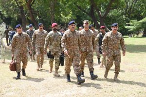 Field Marshal visits Kasur sector, flood relief camp in Jalalpur Pirwala, Multan