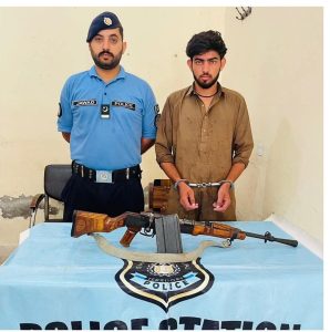 ICT Police nab two suspects with gun and liquor