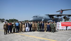 Chinese ambassador attends disaster relief supplies' handover ceremony