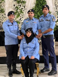 DIG Tariq pins ranks to promoted police officers in graceful ceremony