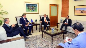 Ambassador of 'European Union' calls on Finance Minister