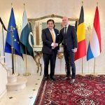 Ambassador Rahim meets Mayor of Belgium's Watermael-Boitsfort