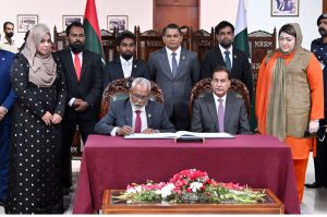 Pakistan, Maldives reaffirm commitment to strengthen parliamentary ties