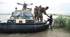 Pakistan Navy conducts extensive rescue operations in flood-hit areas