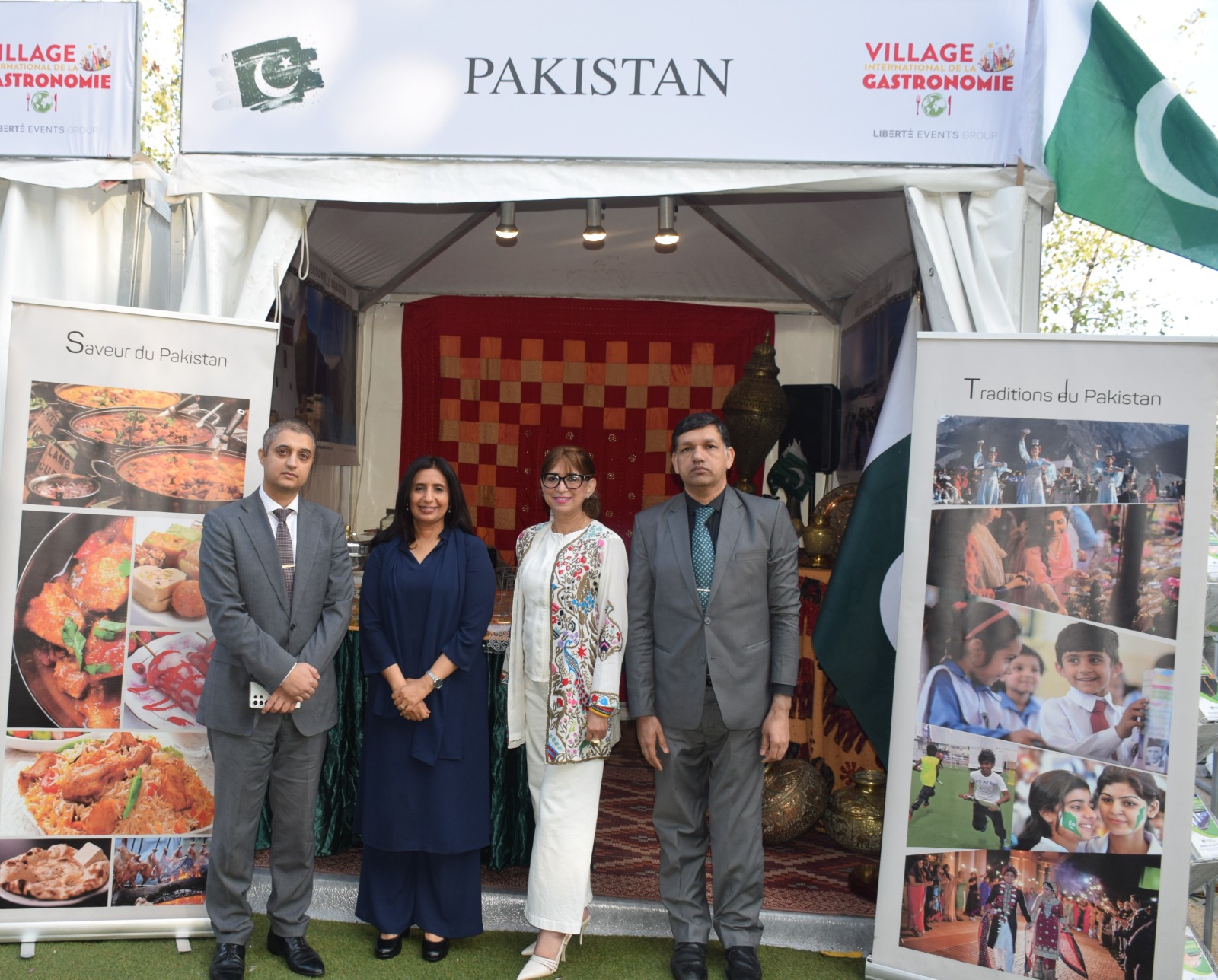 Pakistan Pavilion shines at Paris' International Village of Gastronomy