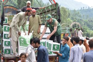 KSrelief starts emergency relief distribution for flood-affected families in Khyber Pakhtunkhwa
