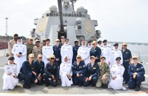 US Ship Wayne E Meyer concludes 2-day port call visit to Pakistan