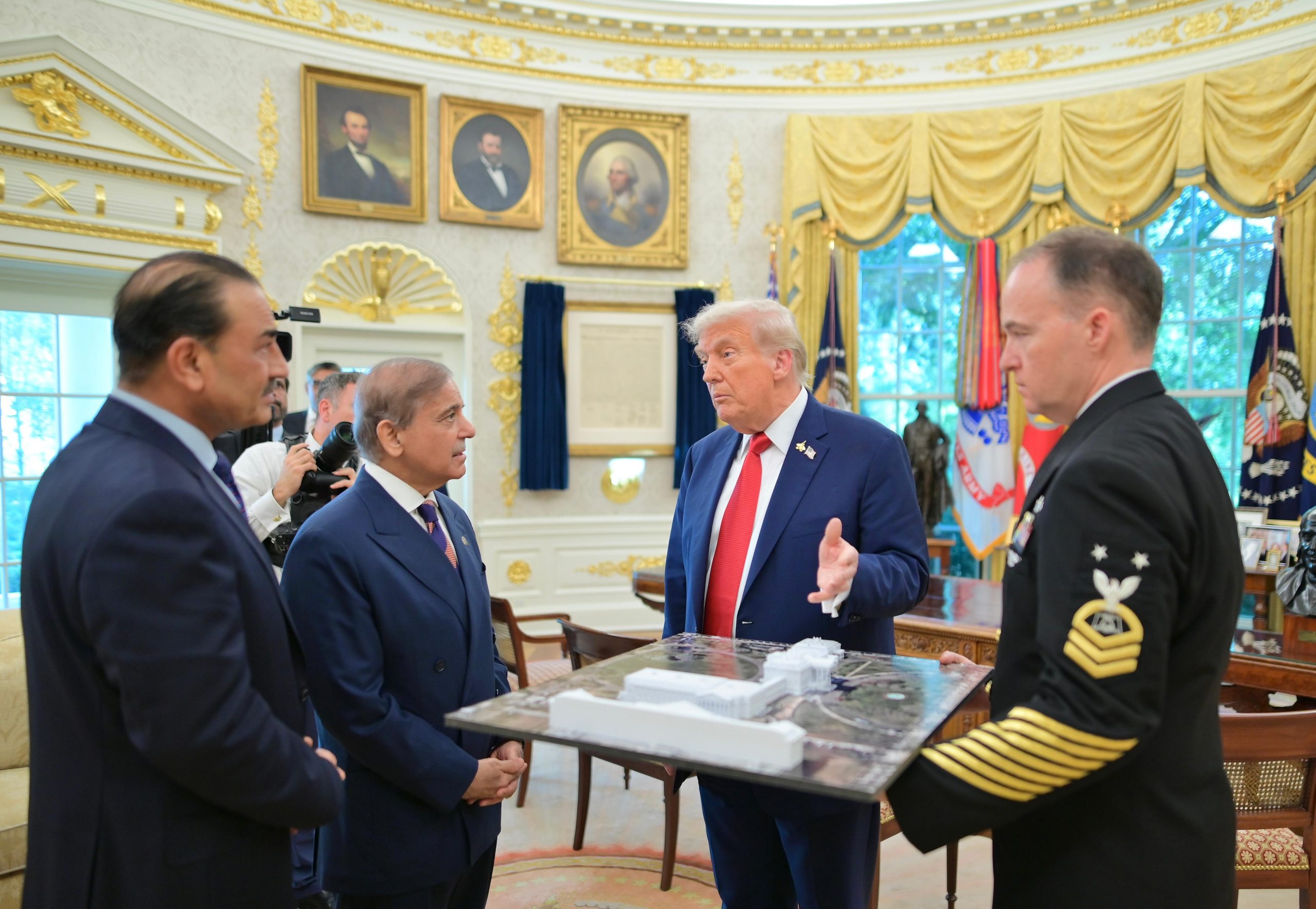 PM Shehbaz meets President Trump in "cordial atmosphere"; bilateral, regional matters discussed