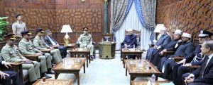 COAS visits Egypt: meets Egyptian defence minister, Chief of Staff
