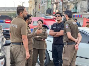 SSP Shoaib reviews security arrangements at Faizabad