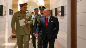 COAS calls on Jordan’s King Abdullah II ibn Al Hussein
