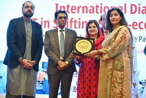 Federal Minister for Education and Professional Training Dr. Khalid Maqbool Siddiqui, addressing a Two-Day International Dialogue on "TVET in the shifting of Socio-Economic Pradigm" at local hotel.
