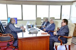 A delegation of the Pakistan Association of Large Steel Producers met with Federal Minister for Science and Technology Khalid Hussain Magsi.