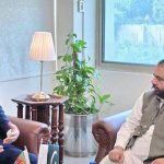 Ambassador of Turkmenistan Atadjan Movlamov calls on Federal Minister for National Heritage and Culture Division Aurangzeb Khan Khichi