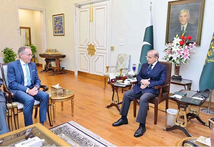 Outgoing High Commissioner of Australia to Pakistan Neil Hawkins called on Prime Minister Muhammad Shehbaz Sharif