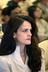 A participant captures the moment with her mobile phone during the Two-Day International Dialogue on “TVET in the Shifting Socio-Economic Paradigm” at a local hotel.