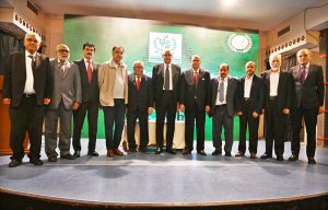 Consultant (Legal Affairs) to the President of Pakistan Justice (Retd.) Irfan Qadir addressing the 2nd Annual Conference "Work Ethics" organized by the Banking Mohtasib Pakistan to mark it's 20 years of establishment