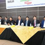 Chairman OPF Syed Qamar Raza, attended a Pakistani community event hosted by Mr. Khalid Hussain Chaudhry, President of Social Centre Sharjah which was attended by Hussain Muhammad, Consul General of Pakistan in Dubai, Community Welfare Attachés Mr. Imran Shahid, and Mr. Junaid Murtaza, as well as many community members