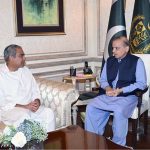 Federal Minister for Interior Mohsin Naqvi calls on Prime Minister Muhammad Shehbaz Sharif