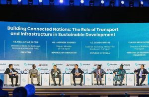 Minister of State for Railways & Finance Bilal Azhar Kayani participated in high level Ministerial Panel Discussion on "Building Connected Nations: The Role of Transport and Infrastructure in Sustainable Development".