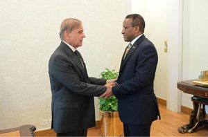 The Outgoing Ambassador of Ethiopia paid a farewell call on Prime Minister Muhammad Shehbaz Sharif.