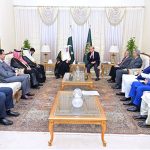 Secretary General of World Muslim League and Chairman of the Organisation of Muslim Scholars Dr. Mohammad Bin Abdulkarim Alissa calls on Prime Minister Muhammad Shehbaz Sharif